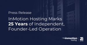 InMotion Hosting 25th Anniversary